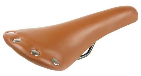 Selle de vélo rétro fixie/race brun hommes/femmes