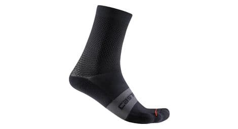 Chaussettes femme castelli espresso 12 noir