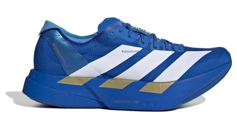 adidas adizero adios pro 4 blue gold men s running shoes