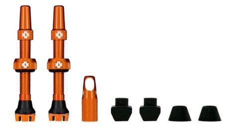 Tubeless valves muc-off v2 44mm orange