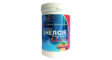 Boisson energetique fenioux energie progressive bcaa orange sanguine 600g