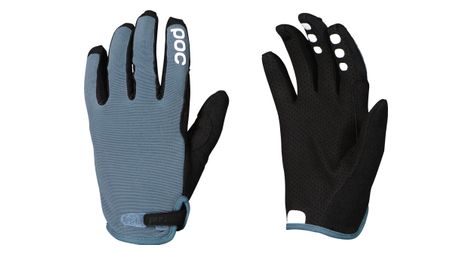 Guantes largos poc resistance enduro adj azul claro