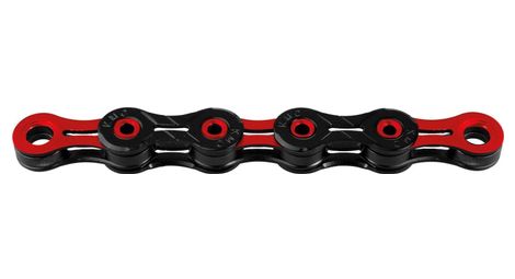 Kmc chain x10 sl dlc 116 enlaces 10s ?? negro / rojo