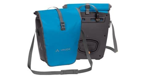 Coppia di borse laterali per portapacchi vaude aqua back blue icicle