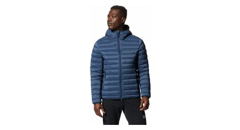 Doudoune mountain hardwear deloro down bleu