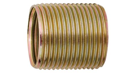 Kit de 10 bagues tarraudées unior pour manivelle droite 5/8x24 - 9/16x20 or