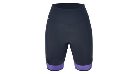 Cuissard court sans bretelles femme santini giada bengal bleu fonce violet