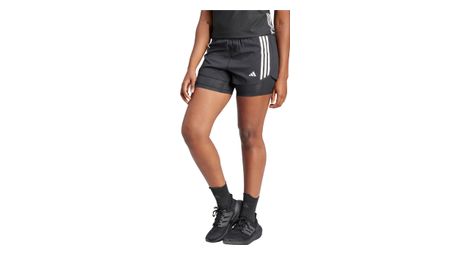 Short 2-en-1 adidas own the run noir femme