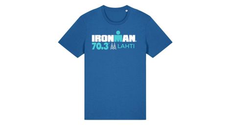 Maglietta a maniche corte ironman 70.3 finland royal blue uomo