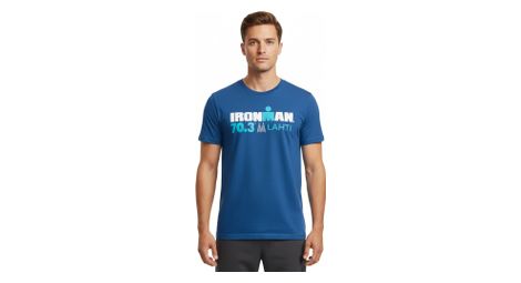 Ironman 70.3 Finland Blau Royal Herren Kurzarm T-Shirt