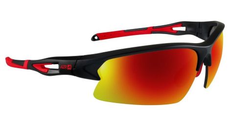 Lunettes azr huez noir/rouge/écran rouge multicouche