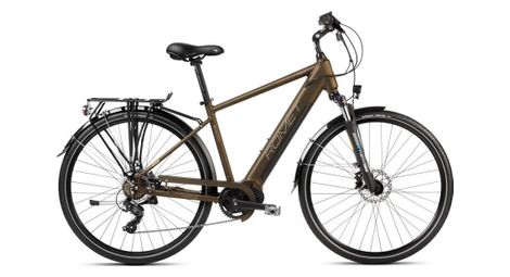 Vélo trekking electrique 28  - romet - wagant moteur roue arrière - noir