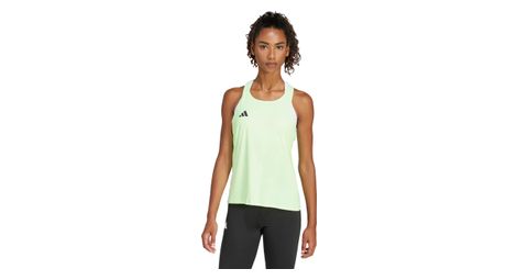 Canotta adidas performance adizero donna verde m