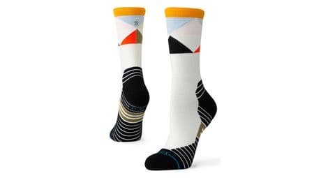 Chaussettes stance performance tri mid crew blanc / multicolore