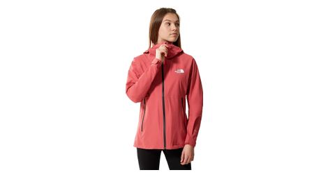 Chaqueta impermeable the north face circadian 2.5l rosa mujer xs