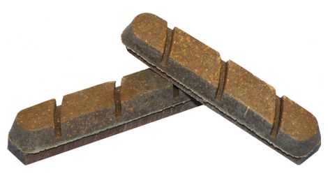 pair of ashima brake pads cartridges for carbone wheels compatible campagnolo brakes
