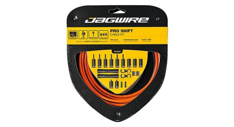 Jagwire 2x pro shift kit naranja