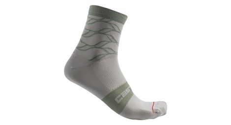 Chaussettes femme castelli climber s 3 0 12 gris