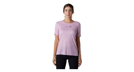 Maglia fox flexair donna a manica corta rosa