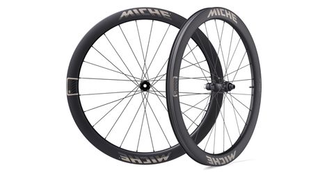 miche graff aero 48 tubeless 700 disc wheelset 12x100 mm 12x142 mm centerlock