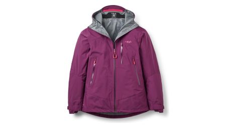 Veste Imperméable Rab Downpour Mountain Violet Femme