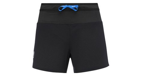 Mijo pantalones cortos de trail intense pro light para mujer negro