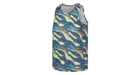 Debardeur saucony stopwatch campfire campfire multi color femme