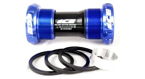 Boitier de pédalier ice shimano hollowtech/sram gxp 68/73 mm bleu