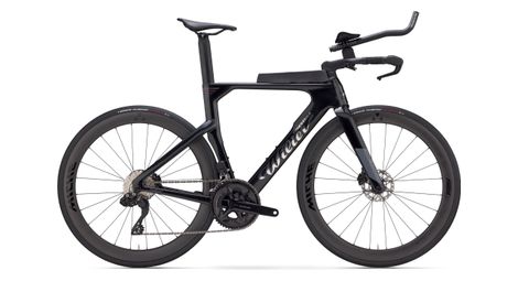 Wilier Triestina Turbine SL triatlonfiets Shimano 105 Di2 12-speed 700 mm zwart