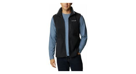 Columbia fast trek ärmelloses fleece schwarz