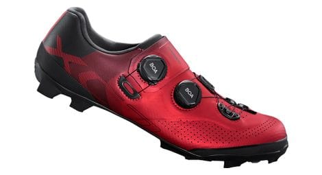 Zapatillas mtb shimano xc702 rojo