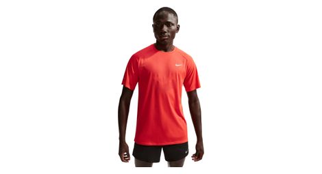Maillot Manches Courtes Nike Stride Rouge Homme