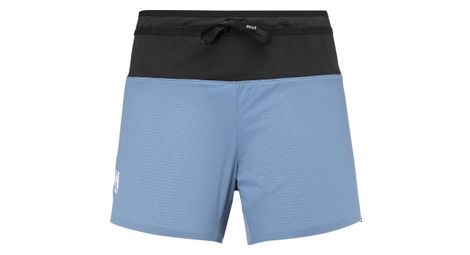Mijo pantalones cortos de trail intense pro light para mujer azul