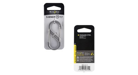 Mousqueton inox nite ize s-biner taille 3