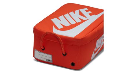 Unisex nike shoe box bag small red
