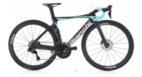 Produit reconditionné · Bianchi Oltre RC Arkea Team Di2 12V · Bleu / Vélo de route | Très bon état