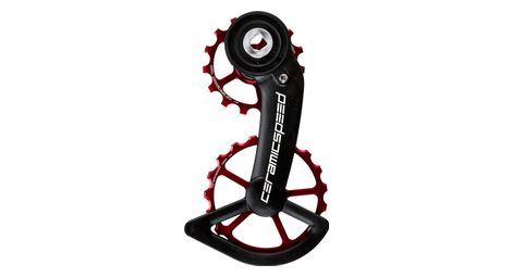 Chape de derailleur ceramicspeed ospw sram red force axs 12v rouge