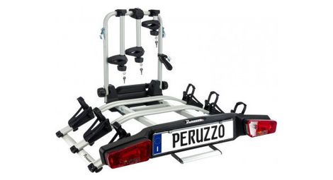 Porte velo sur boule d attelage peruzzo e bike zephyr 3 velos