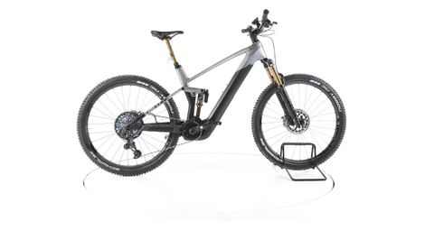 Produit reconditionné - Cube Stereo Hybrid 140 HPC SLT Vélo VTT Carbon - Très Bon Etat
