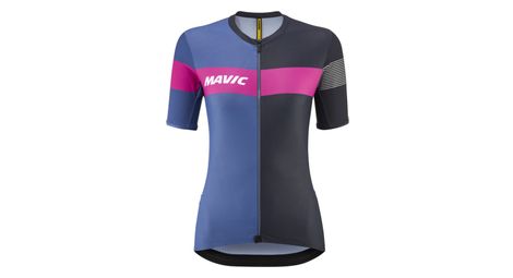 Maillot manches courtes femme mavic ksyrium pro bleu