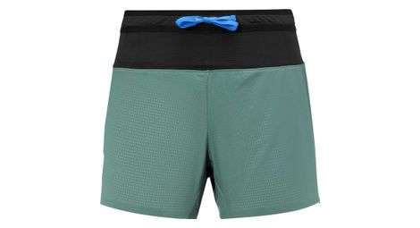 Mijo pantalón corto de trail intense pro mujer verde claro