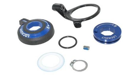 Kit de perilla de amortiguador de compresión de horquilla Rockshox para XC32 / Recon Silver