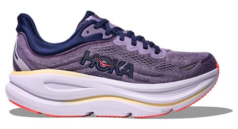 Zapatillas de running Hoka Bondi 9 moradas/azules para mujer