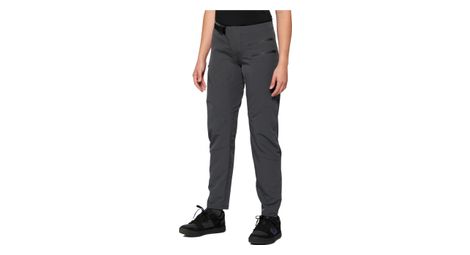 Pantalon femme 100 airmatic charcoal gris