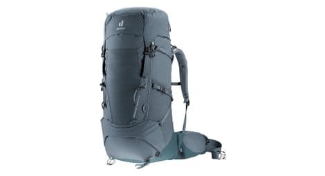 Mochila de senderismo deuter aircontact core 50+10l gris