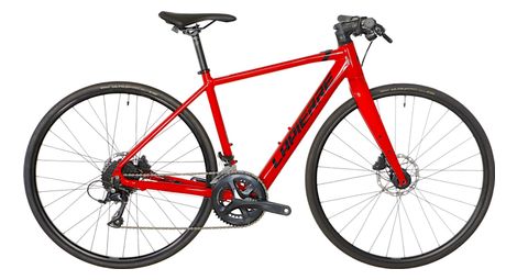 velo de route electrique lapierre e sensium 2 2 shimano sora 9v rouge brillant 2021