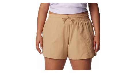 Short femme columbia cargo boundless trek active beige