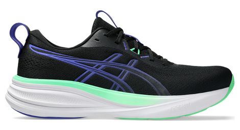 Asics Gel-Pulse 17 Laufschuhe Schwarz/Blau/Grün Herren