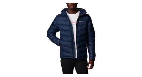 Doudoune columbia labyrinth loop hooded bleu homme