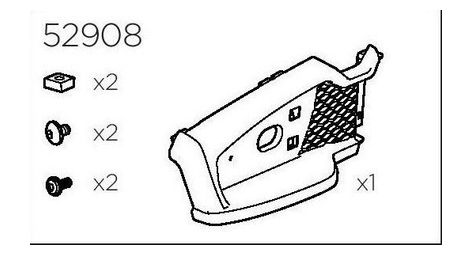 Thule 52908 support feux gauche 938 - thule